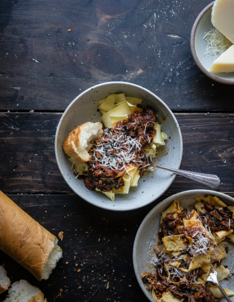 pappardelle with lamb ragu